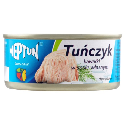 Kúsky tuniaka vo vlastnej omáčke 170g NEPTUN