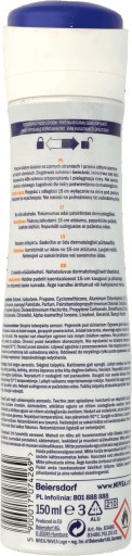 NIVEA Dámsky antiperspirant BLACK&WHITE 150ml