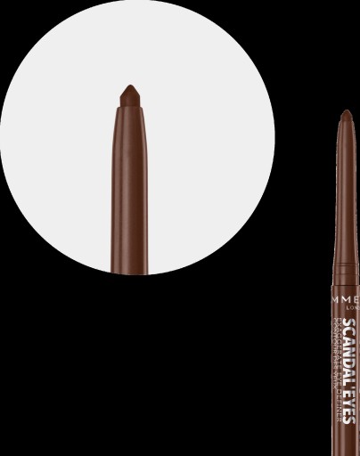 RIMMEL SCANDAL'EYES 002 ČOKOLÁDOVÁ HNEDÁ