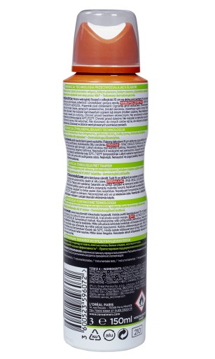 L'OREAL MEN EXPERT SHIRT PROTECT 150ml antiperspirant v spreji