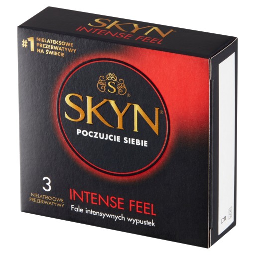 UNIMIL SKYN INTENSE FEEL krabička 3 ks