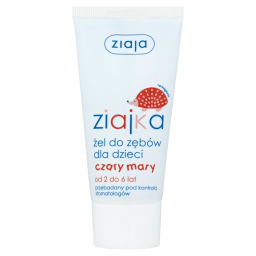Ziaja Ziajka, zubná pasta gél pre deti, 50 ml