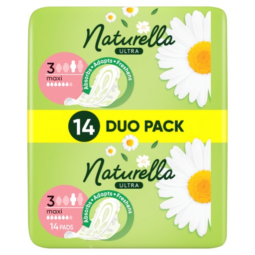 NATURELLA ULTRA DUO 14 MAXI hygienických vložiek