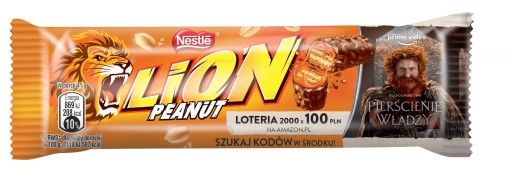 LION ARAŠIDOVÁ TYČINKA 41G HNIEZDO