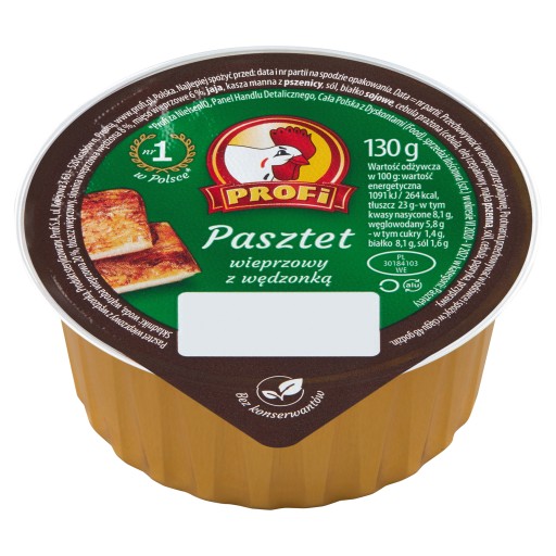 Profi paštéta z bravčového údeného 130g