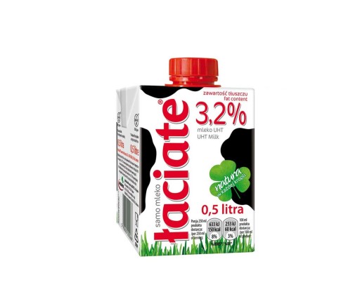 ŁACIATE UHT mlieko 3,2% 0,5L
