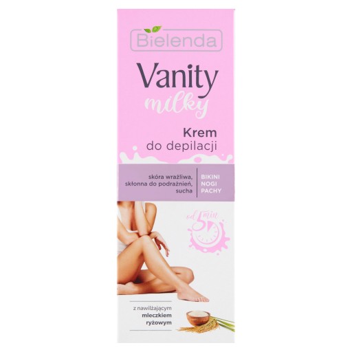 BIELENDA VANITY MILKY KR/DEPILATION 100ML S hydratačným ryžovým MLIEKOM