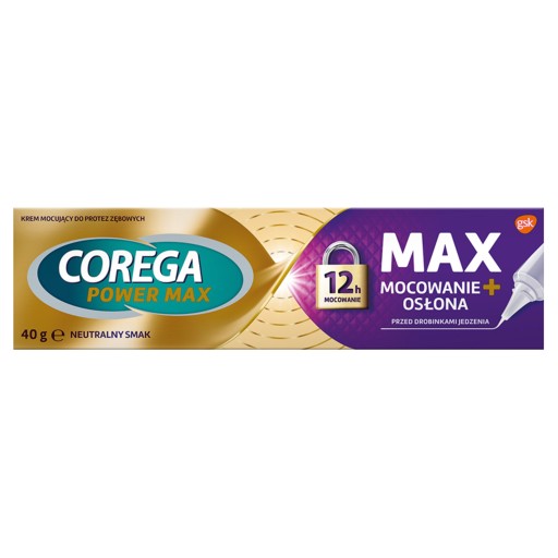 COREGA KRÉM 40G MAX FIXACIA + KRYT