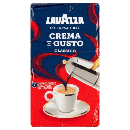 Lavazza Crema E Gusto Classico mletá káva 1X250g