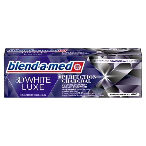 Blend-a-med 3DWhite Luxe zubná pasta s uhlím 75 ml