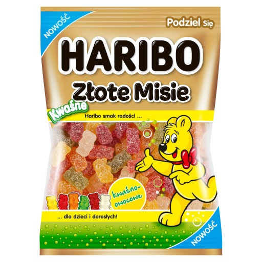 Medvedíky Haribo zlaté kyslé 160g