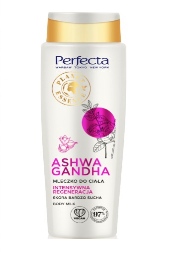 Telové mlieko Perfecta Planet Essence Ashwagandha