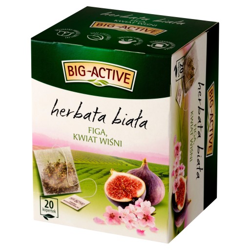 Big-Active čaj z bielej figy a čerešňových kvetov (20 vrecúšok x 1,5g) 30g