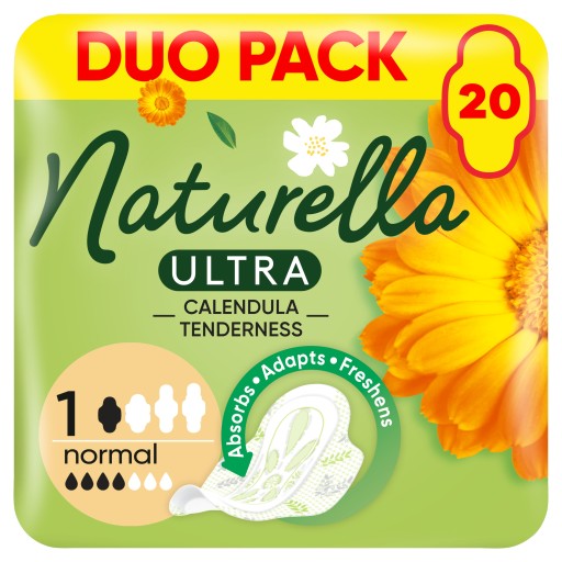 Naturella Hygienické vložky Ultra 20 Normal Calendula