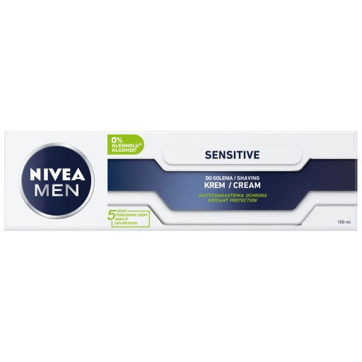 NIVEA KRÉM NA HOLENIE SENSITIVE 100G
