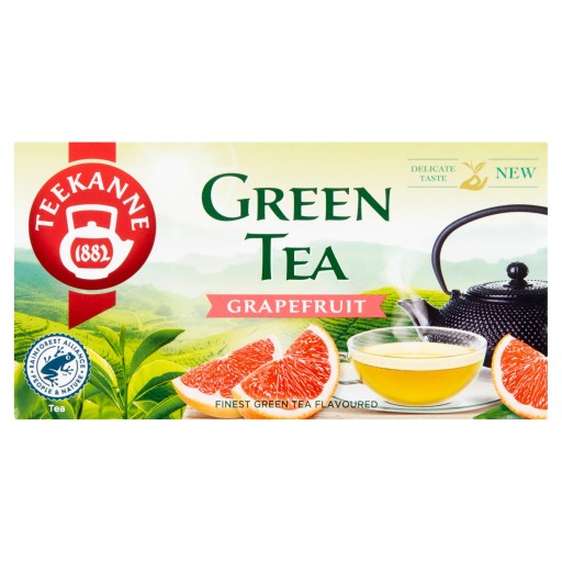 Grapefruitový expresný zelený čaj Teekanne 35 g