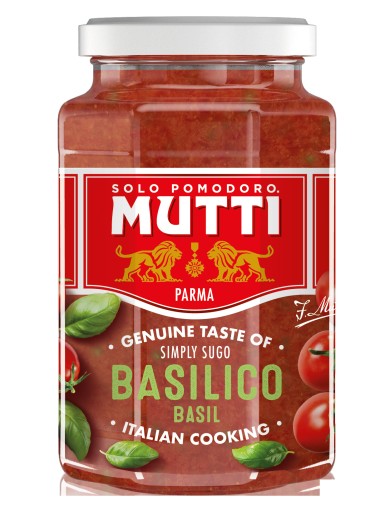 Paradajková omáčka s bazalkou Mutti 400g