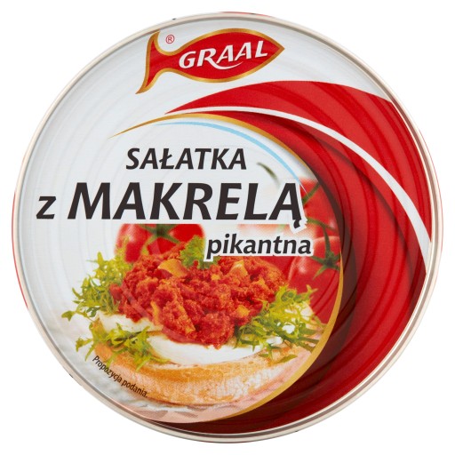 Graal pikantný makrelový šalát 0,3 kg