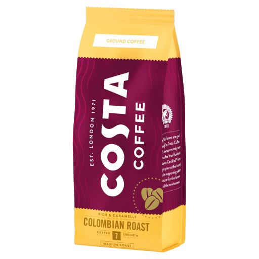 Costa Colombian Roast Medium mletá káva 200g