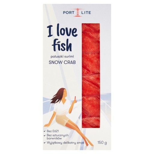 Portlite surimi snežné krabie tyčinky 150 g
