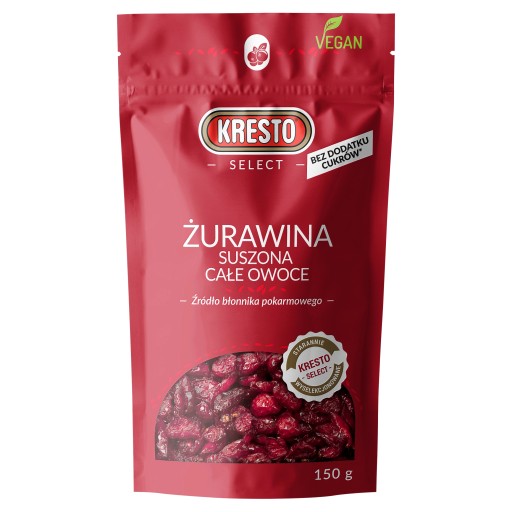 Kresto celé sušené brusnice 150g