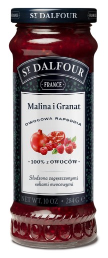 St. Dalfour Fruit Rhapsody Malina a granátové jablko 284 g