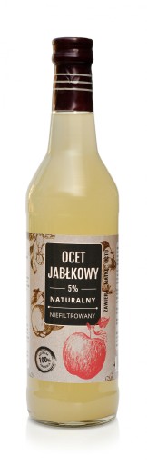 Jablčný ocot 0,05 nefiltrovaný 500 ml naturo