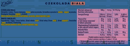 E.Wedel biela čokoláda 80 g