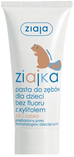 ZIAJA ZIAJKA Zubná pasta pre deti bez fluoridu