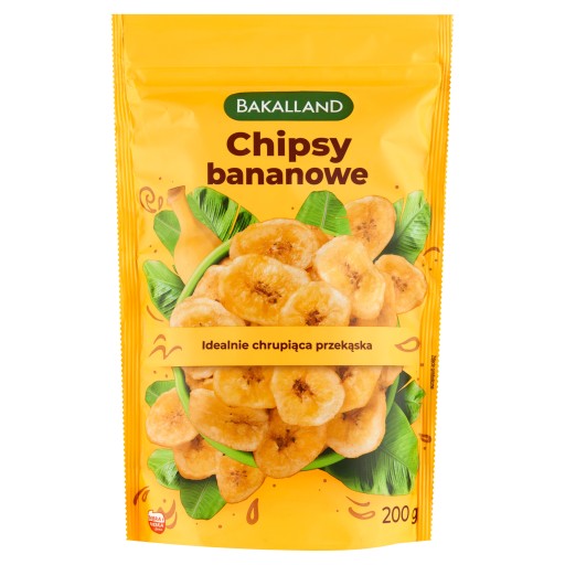 Banánové lupienky Bakalland 200 g