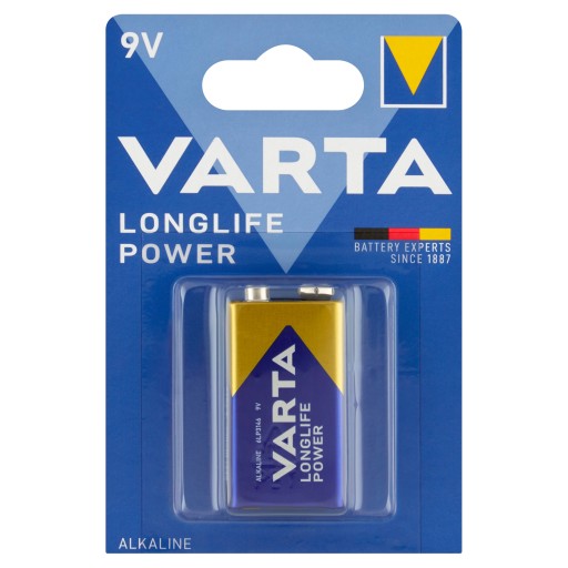 VARTA 6LR61 1BL LONGLIFE POWER ALKAIC (4922) 9V