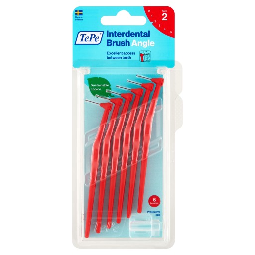 TePe Angle 0,5 mm Medzizubné kefky 6 ks.