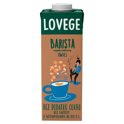 Lovege ovsený nápoj pre baristov 1l Sante