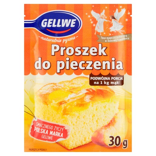 GELLWE kypriaci prášok do pečiva 30G