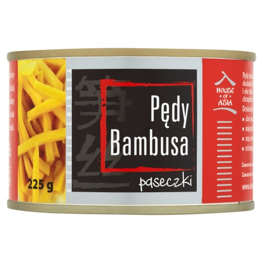 Bambusové výhonky prúžky 225g - House of Asia