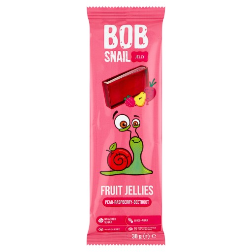 BOB SLIMÁK Želé Hruška Malinová Cvikla 38g
