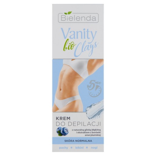 Bielenda Vanity Bio Clays depilačný krém 100 ml