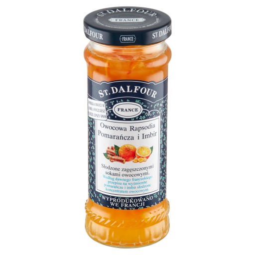 St. Dalfour Fruity Rhapsody Orange and Ginger 284 g