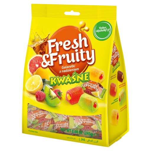 Waw želé kw čerstvé a ovocie 245 g
