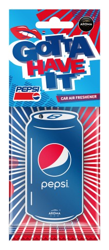 VÔŇA DO AUTA AROMA PRÍvesok do auta PEPSI