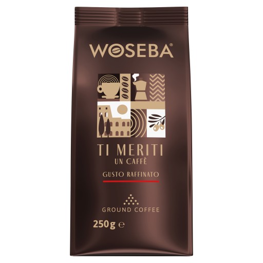 Woseba Meriti Gusto Raffinat 250g mletá káva