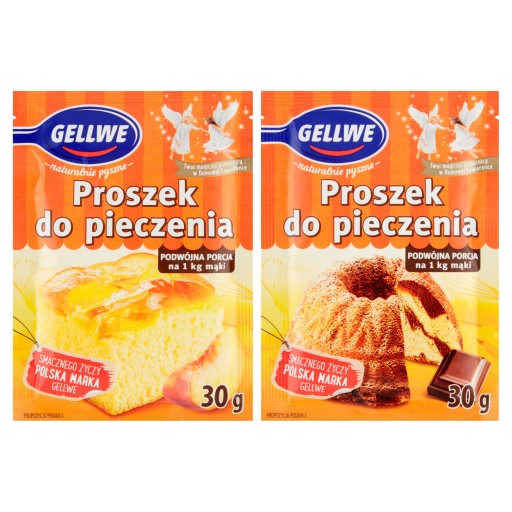 GELLWE kypriaci prášok do pečiva 30G