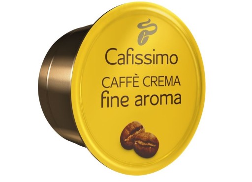 TCHIBO CAFISSIMO kávové Kapsule Caffe Crema Mierna Jemná Aroma 10 ks