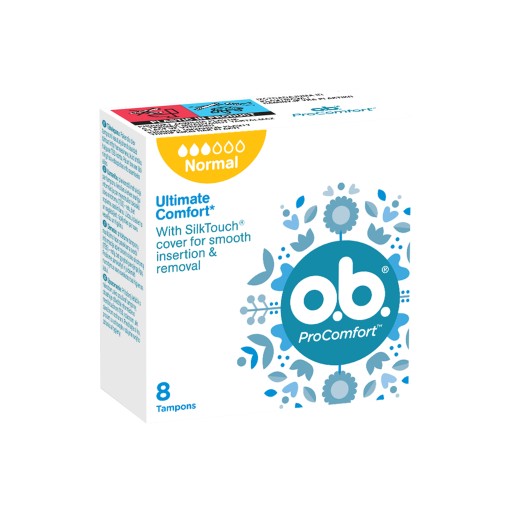 O.B.ProComfort Normálne pohodlné tampóny 1-8 ks