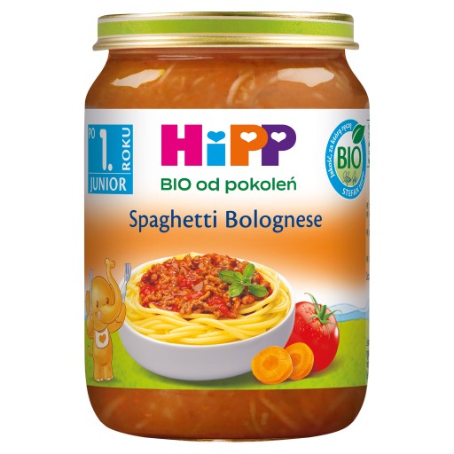 HiPP Špagety Bolognese 250 g