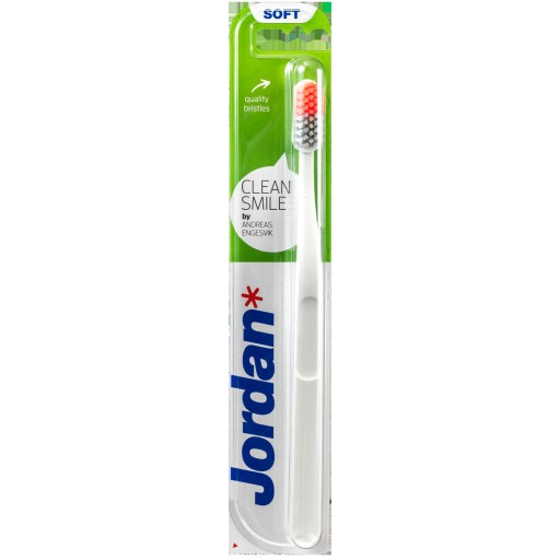 Jordan Clean Smile mäkká zubná kefka 1 ks