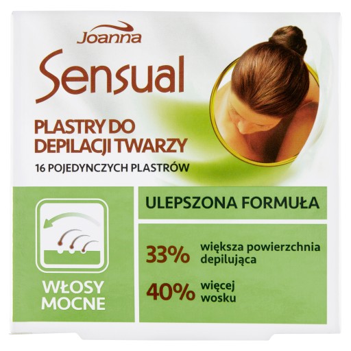 Sensual JOANNA Depilačné pásiky 16 kusov 16 ks