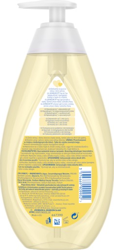 JOHNSONS BABY UMÝVANIE TELA A VLASOV 500ML