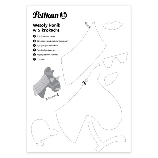 Farebný blok na kreslenie A4, 10 listov, 120g/m PELIKAN