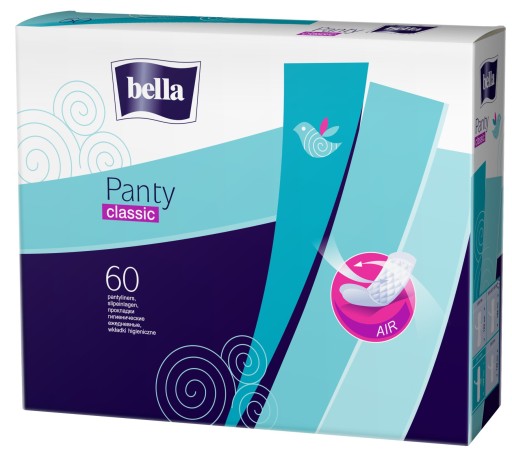 Bella Panty Classic slipové vložky 60 kusov